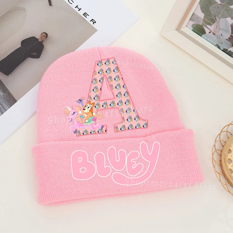 Blueye детская вязаная шапка с буквами A-Z Bingo Chilli мультфильм аниме принт детская уличная зимняя теплая милая девушка подарок на день рождения
Blueye детская вязаная шапка с буквами A-Z Bingo Chilli мультфильм аниме принт детская уличная зимняя теплая милая девушка подарок на день рождения