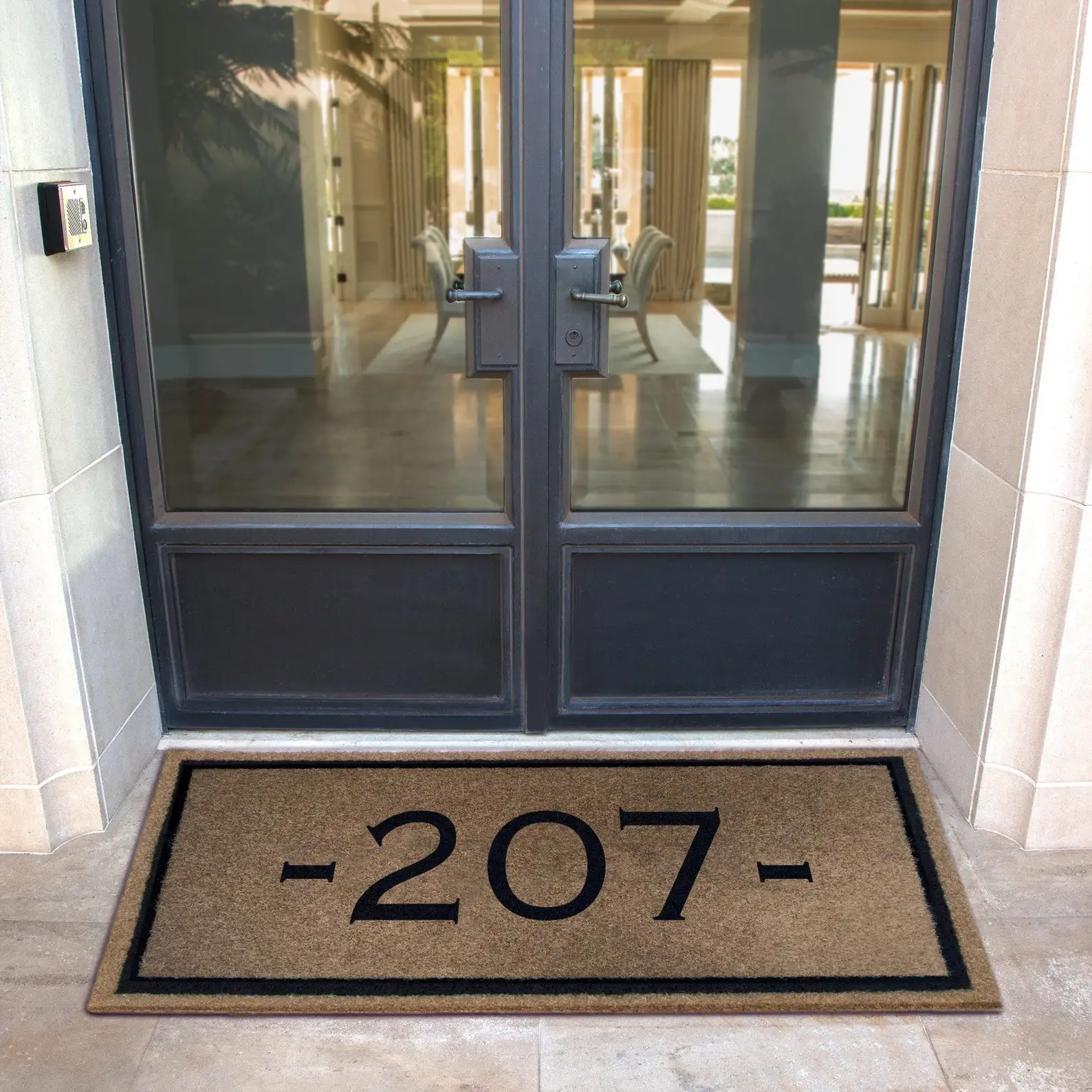Custom House Number Family Name Doormat Suitable for Indoor Outdoor Kictchen Bathroom Welcome Doormat Anti-slip Absorbent Rugs
Custom House Number Family Name Doormat Suitable for Indoor Outdoor Kictchen Bathroom Welcome Doormat Anti-slip Absorbent Rugs