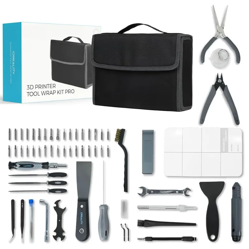74 Pcs in 1 3D Printing Tool Wrap Kit Assembly/Removal/Finishing/Filament Cutting Tool w
74 Pcs in 1 3D Printing Tool Wrap Kit Assembly/Removal/Finishing/Filament Cutting Tool w