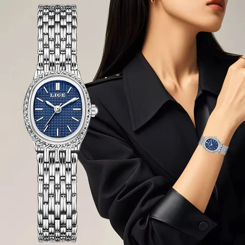 LIGE Fashion Square Ladies Watch Simple Elegant Quartz Watches Gift For Women Sports Waterproof Watch Women Relogio Feminino+BOX
LIGE Fashion Square Ladies Watch Simple Elegant Quartz Watches Gift For Women Sports Waterproof Watch Women Relogio Feminino+BOX