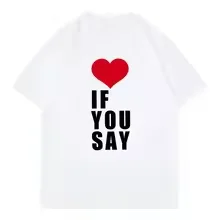 Футболка Love If You Say с принтом Romance Untold Kpop, женская одежда, футболка в стиле Харадзюку, повседневные футболки унисекс, обычный стиль
Футболка Love If You Say с принтом Romance Untold Kpop, женская одежда, футболка в стиле Харадзюку, повседневные футболки унисекс, обычный стиль