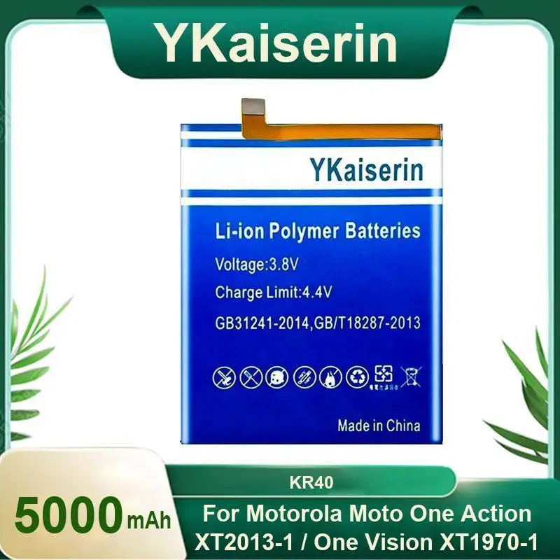 Mobile Phone Battery For Motorola Moto One Action XT2013-1 One Vision XT1970-1 KR40 large capacity 5000mAh + track NO
Mobile Phone Battery For Motorola Moto One Action XT2013-1 One Vision XT1970-1 KR40 large capacity 5000mAh + track NO