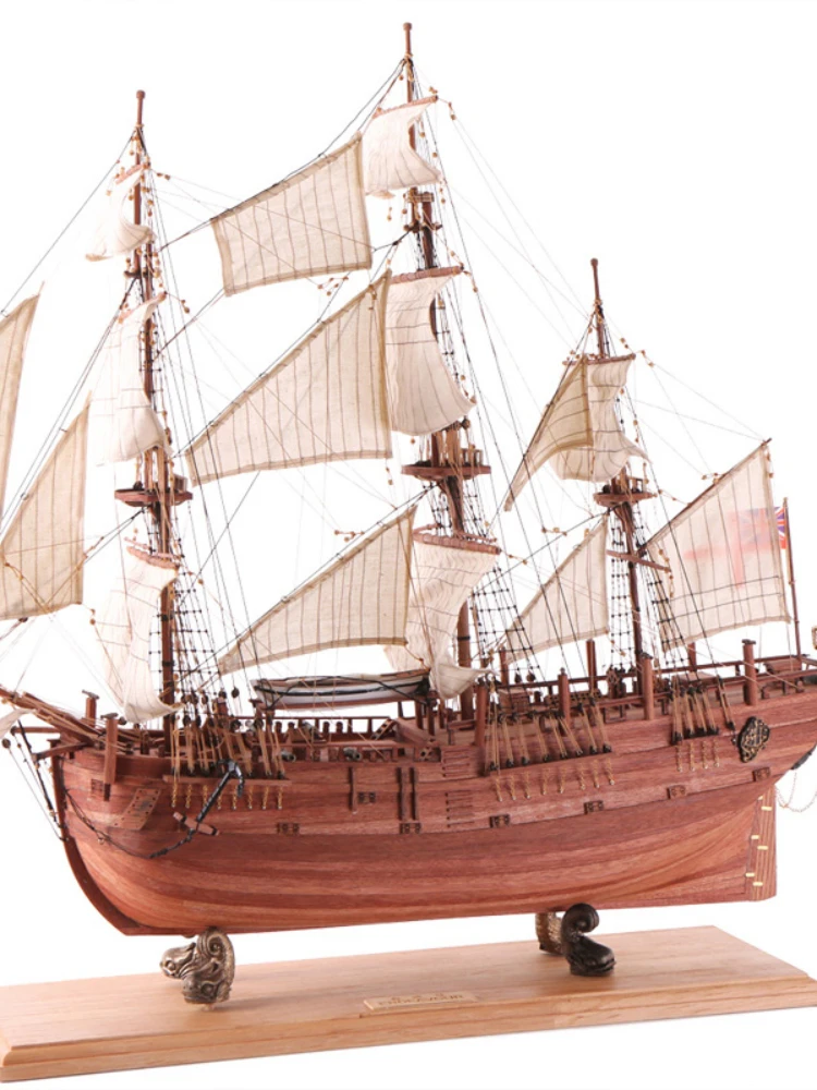 Antique Boutique Sailboat British Endeavor Handmade Rosewood Model Smooth Sailing
Antique Boutique Sailboat British Endeavor Handmade Rosewood Model Smooth Sailing