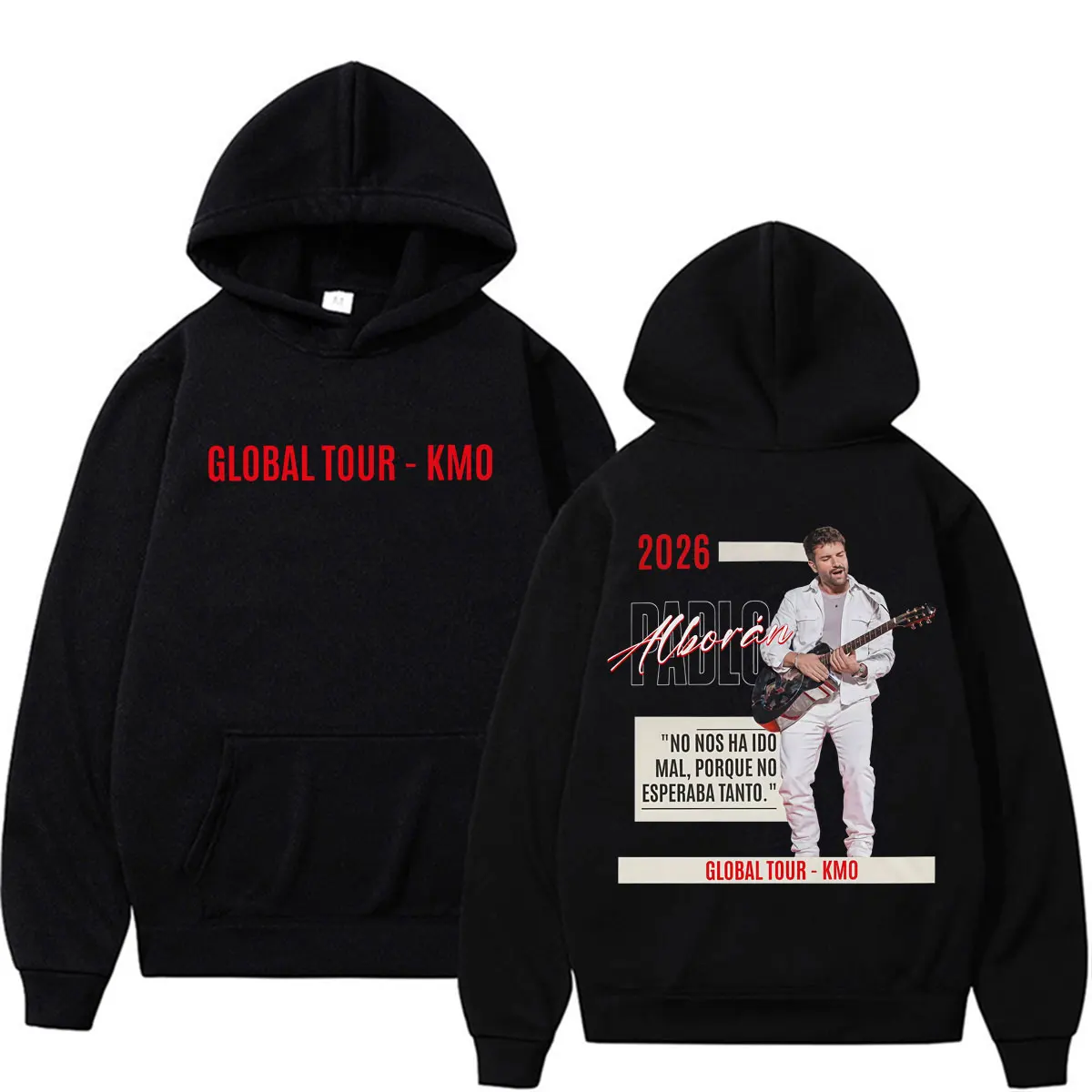 Pablo Alborán Global Tour Kmo 2026 Merch Sweatshirt Men Women Casual Fleece Oversized Hoodies Fashion Trend High Street Pullover
Pablo Alborán Global Tour Kmo 2026 Merch Sweatshirt Men Women Casual Fleece Oversized Hoodies Fashion Trend High Street Pullover