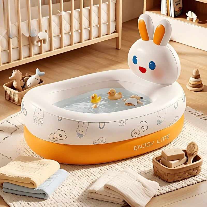 Newborn to Toddler Cartoon Bath Tub Inflatable Baby Bathtub Portable Travel Animal Shower Basin with Back Support Foldable
Newborn to Toddler Cartoon Bath Tub Inflatable Baby Bathtub Portable Travel Animal Shower Basin with Back Support Foldable