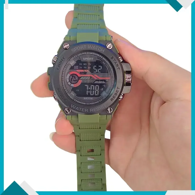 Luxury Digital Watch for Men Multifuction Men's Sport Watch Waterproof Luminous Alarm Clock Stopwatch Male Electronic Wristwatch
Luxury Digital Watch for Men Multifuction Men's Sport Watch Waterproof Luminous Alarm Clock Stopwatch Male Electronic Wristwatch