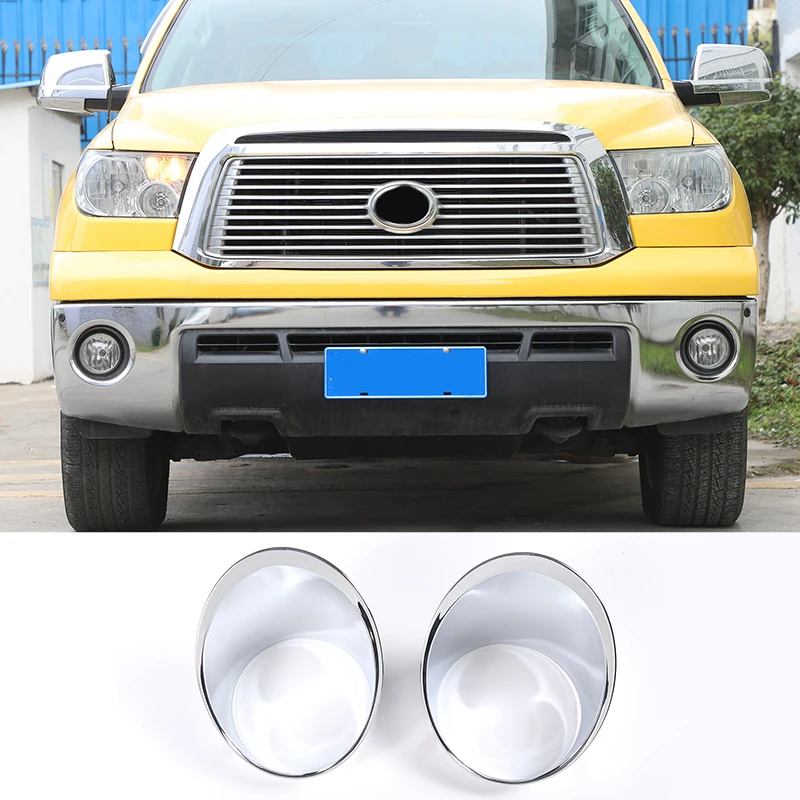 Для Toyota Tundra 2007-2013 ABS хромированный передний бампер противотуманная фара декоративная рамка крышка автомобильные внешние аксессуары
Для Toyota Tundra 2007-2013 ABS хромированный передний бампер противотуманная фара декоративная рамка крышка автомобильные внешние аксессуары