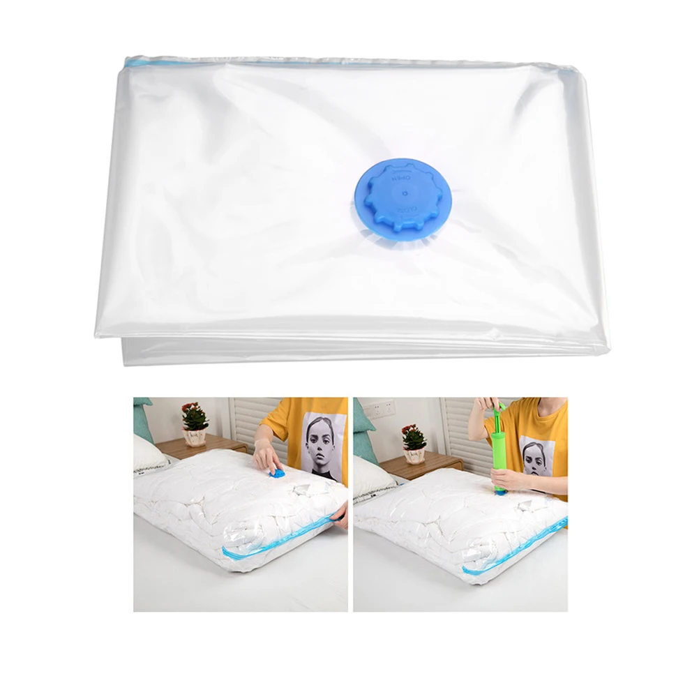 Foldable Waterproof Compression Bag Large Storage Vacuum Sealer Blanket Clothes Save Space Organizer Super Capacity Eco Material
Foldable Waterproof Compression Bag Large Storage Vacuum Sealer Blanket Clothes Save Space Organizer Super Capacity Eco Material