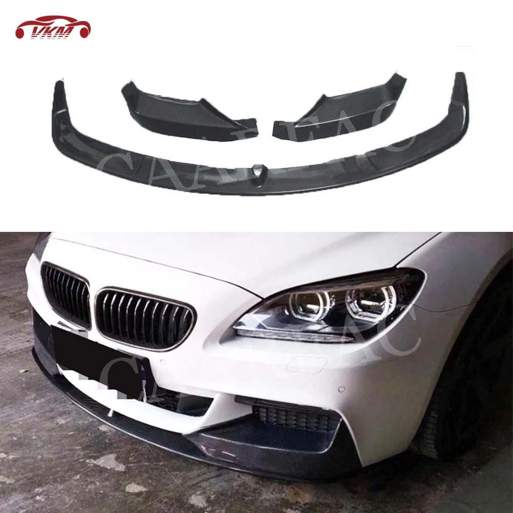 Автомобильный передний бампер из углеродного волокна, спойлер с Canards Splitters для BMW 6 серии F06 F12 F13 M tech M sport 2012-2016 
Автомобильный передний бампер из углеродного волокна, спойлер с Canards Splitters для BMW 6 серии F06 F12 F13 M tech M sport 2012-2016