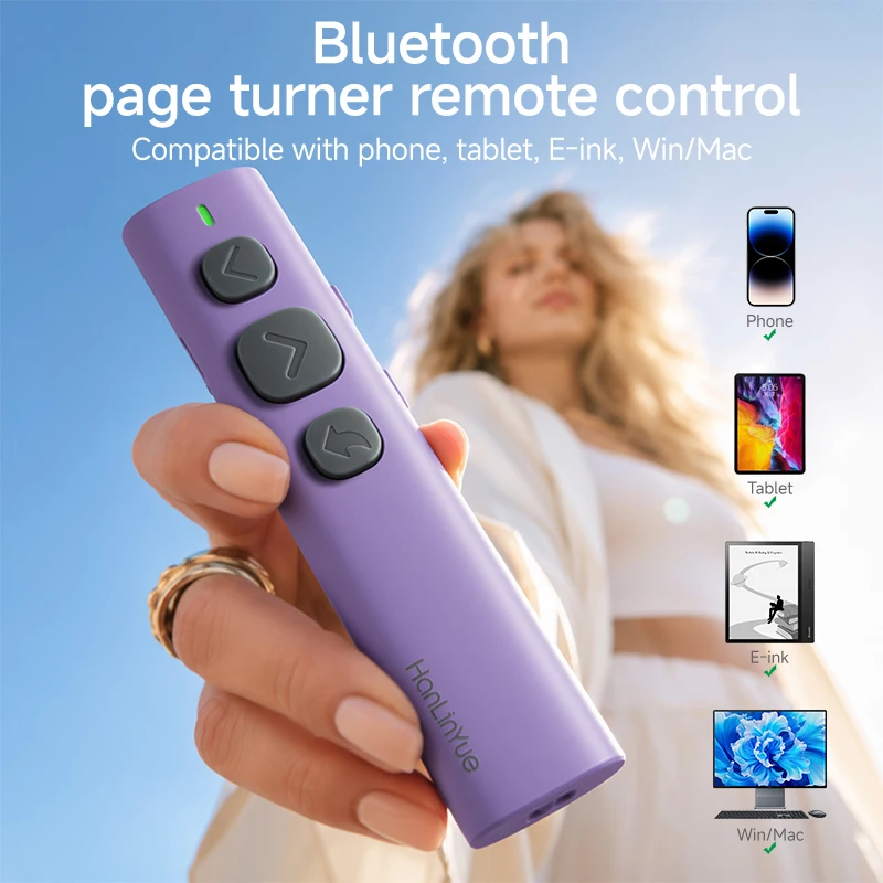HanlinYue E3 Page Flipper Control Silent Design for E-Book Readers Kobo Readers Mobile Phones And Tablets
HanlinYue E3 Page Flipper Control Silent Design for E-Book Readers Kobo Readers Mobile Phones And Tablets