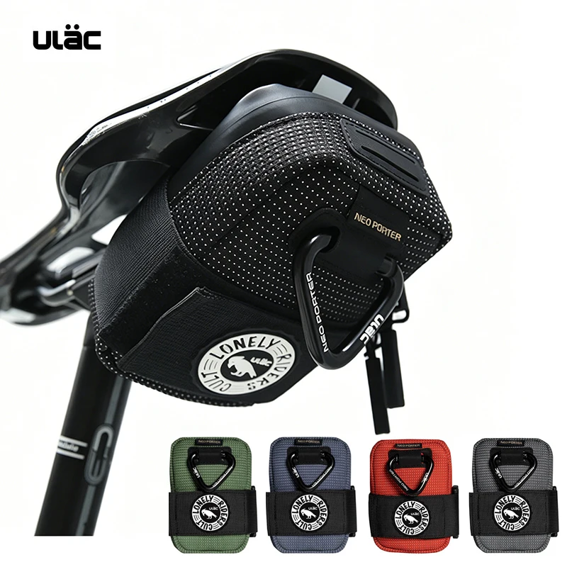 ULAC Bicycle Saddle Bag 0.5L Mini Compact Rear Bag Portable Mountain Road Bike Tool Kit Tail Bag Cycling Accessories
ULAC Bicycle Saddle Bag 0.5L Mini Compact Rear Bag Portable Mountain Road Bike Tool Kit Tail Bag Cycling Accessories