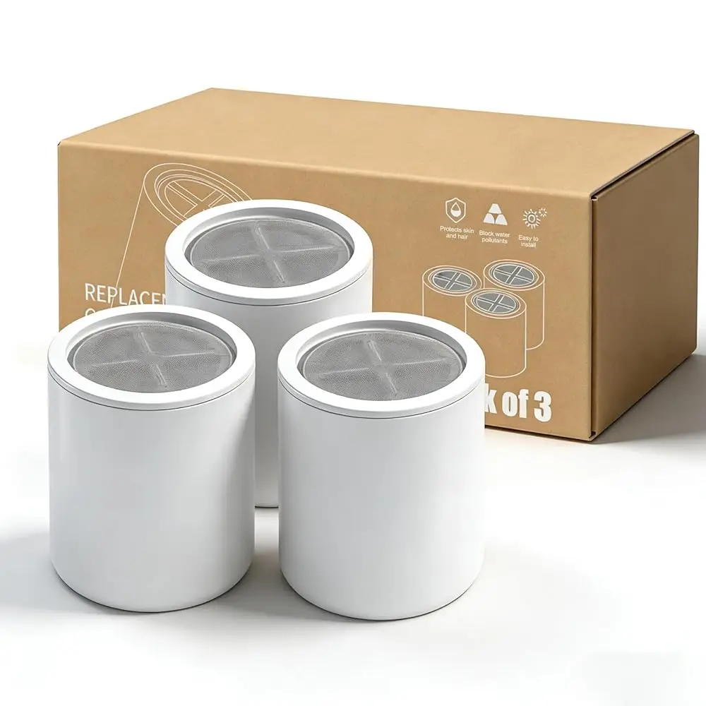 AllexpreskShower Head Replacement Filter Cartridges Compatible with Eskiin Shower Head, Removes Hard Water & Chlorine, Enhances
AllexpreskShower Head Replacement Filter Cartridges Compatible with Eskiin Shower Head, Removes Hard Water & Chlorine, Enhances