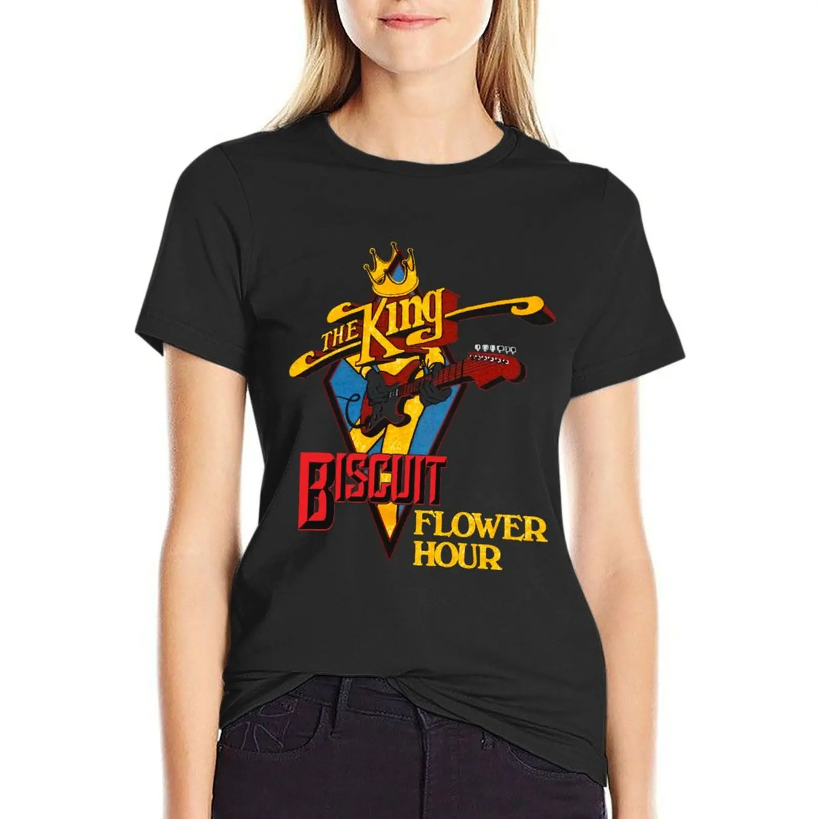 King Biscuit Flower Hour T-Shirt funny shirts graphic tees summer tops summer top T-shirt Women
King Biscuit Flower Hour T-Shirt funny shirts graphic tees summer tops summer top T-shirt Women