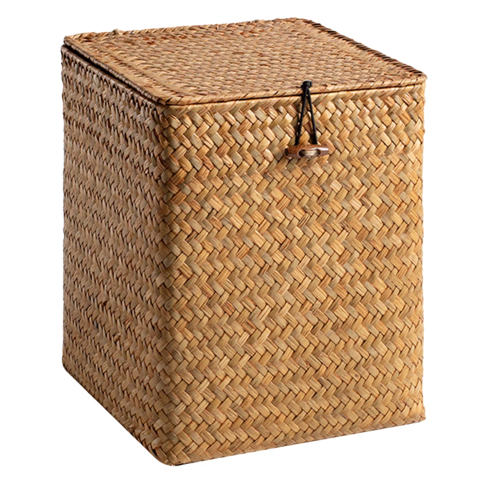 Seagrass Storage Boxes Handmade Baskets Cloth Containers Organizers Desktop Shelf Multi-function Sundries Box Household Storage
Seagrass Storage Boxes Handmade Baskets Cloth Containers Organizers Desktop Shelf Multi-function Sundries Box Household Storage