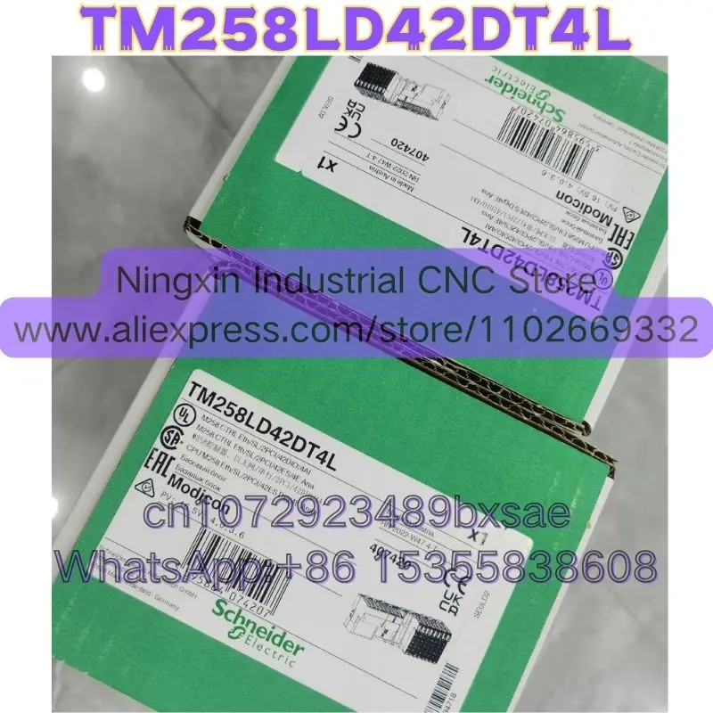 TM258LD42DT4L Абсолютно новый оригинал, быстрая доставка
TM258LD42DT4L Абсолютно новый оригинал, быстрая доставка