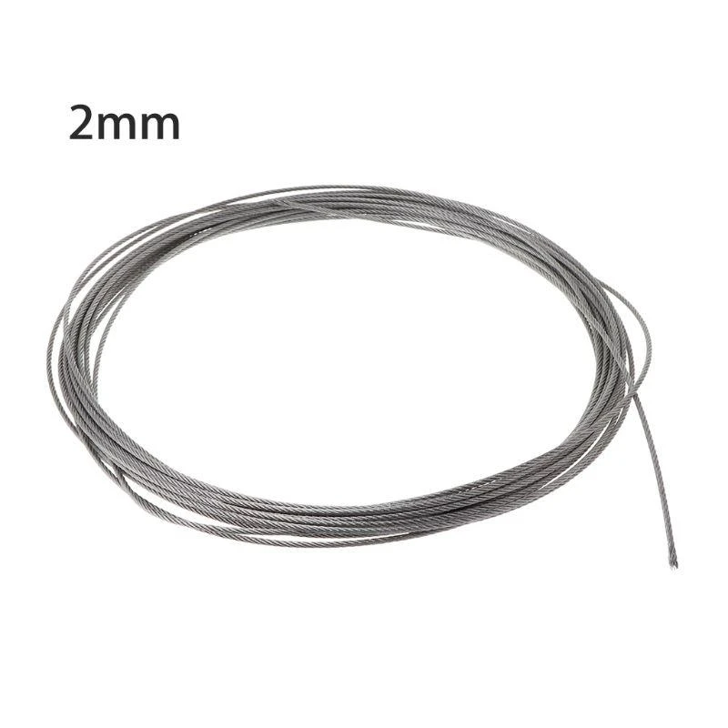 10 Meters Soft Steel Wire Rope for Outdoor Gardening Tools Deck Railing Handrail Safety System Strong Load-Bearing best sale
10 Meters Soft Steel Wire Rope for Outdoor Gardening Tools Deck Railing Handrail Safety System Strong Load-Bearing best sale
