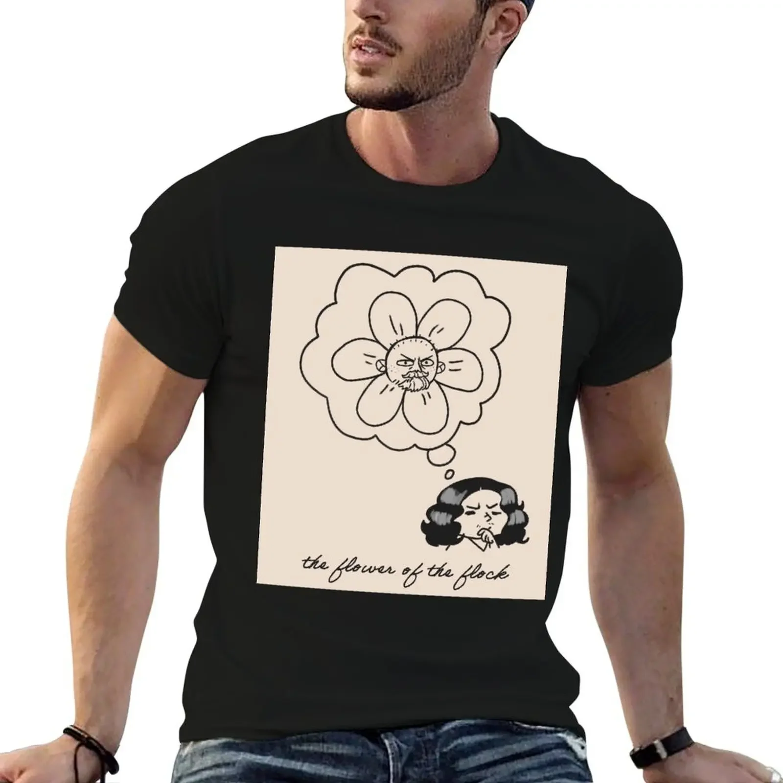 the flower of the flock T-Shirt blanks man t shirt vintage clothes Men's t-shirts
the flower of the flock T-Shirt blanks man t shirt vintage clothes Men's t-shirts
