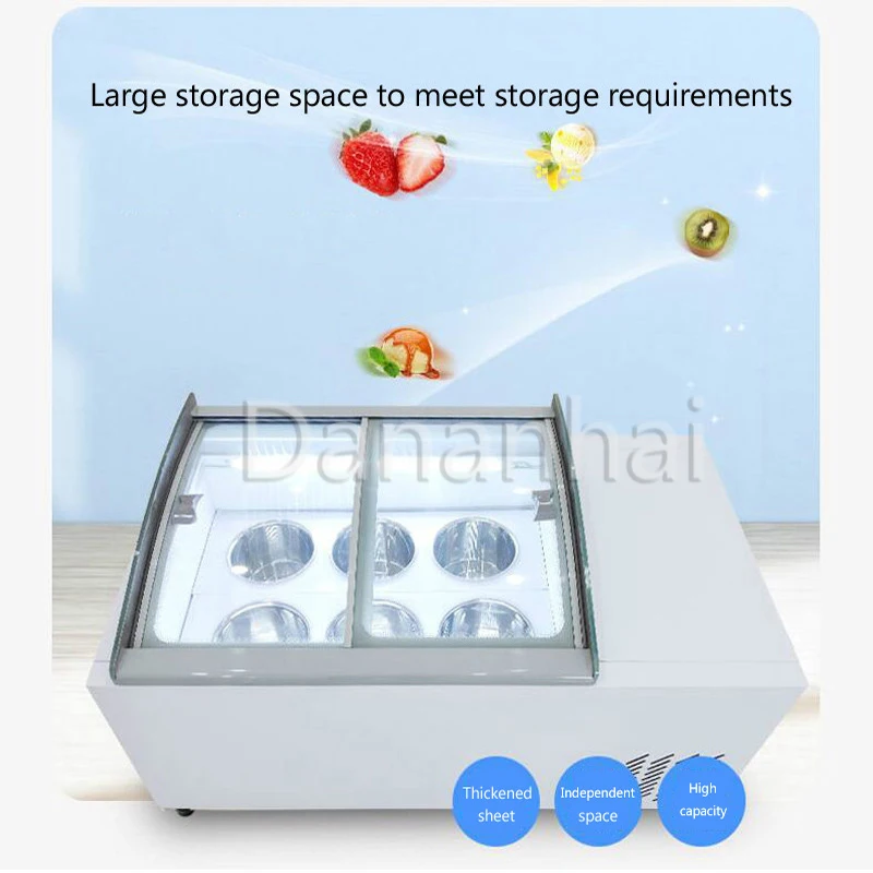 New Countertop Ice Cream Display Cabinet/Mini Commercial Glass Cabinet Italian Popsicle Display Cabinet
New Countertop Ice Cream Display Cabinet/Mini Commercial Glass Cabinet Italian Popsicle Display Cabinet