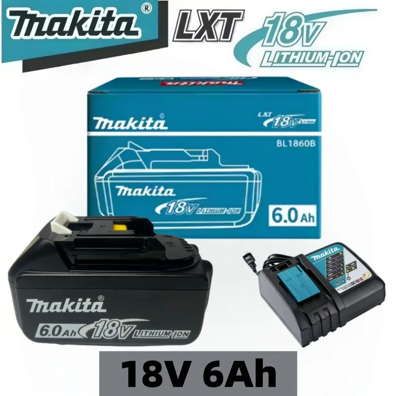 100%Makita Original Lithium-Ionen-Akku 18V 6000mAh Ersatzakku BL1860 BL1850 BL1860B,Used for electric drills, hand grinders,etc.
100%Makita Original Lithium-Ionen-Akku 18V 6000mAh Ersatzakku BL1860 BL1850 BL1860B,Used for electric drills, hand grinders,etc.