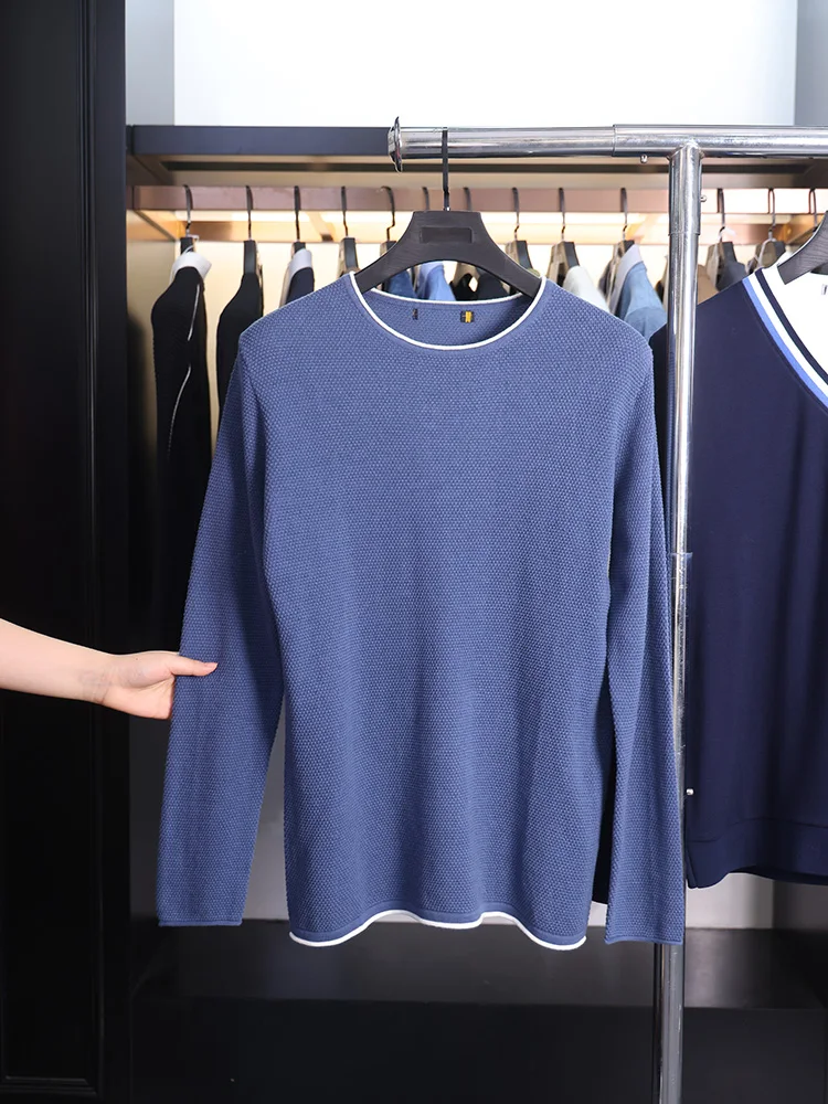 Homesick Spring Autumn Men's Comfortable Fashionable Color Knitwear Long Sleeve round Neck Pullover Slim Fit Knitted Sw...
Homesick Spring Autumn Men's Comfortable Fashionable Color Knitwear Long Sleeve round Neck Pullover Slim Fit Knitted Sw...