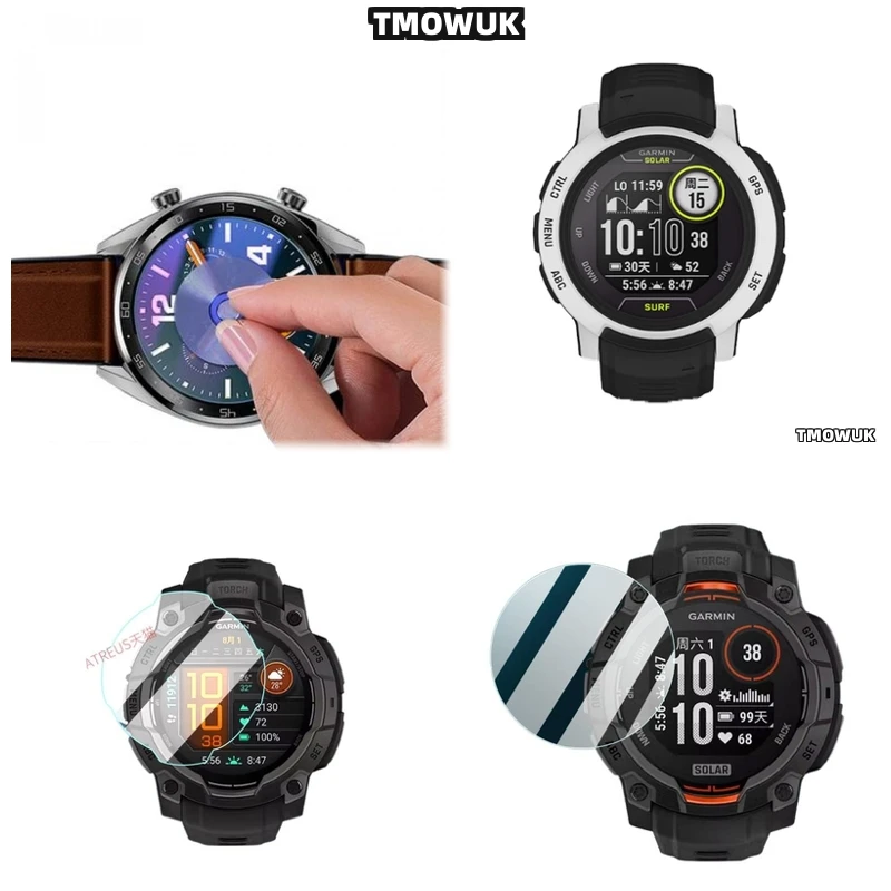 For Garmin Instinct 2 2X 3 3E Crossover 40 45 50 Mm - Military-Grade Tempered Glass - 9H Hardness, Shatterproof, Edge-to-Edge Co
For Garmin Instinct 2 2X 3 3E Crossover 40 45 50 Mm - Military-Grade Tempered Glass - 9H Hardness, Shatterproof, Edge-to-Edge Co