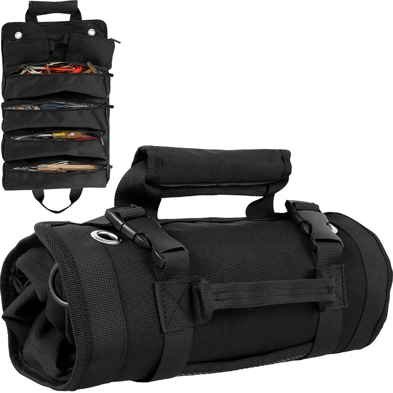 Oxford Cloth Roll Up Tool Bag Canvas Electrician Pouch Handheld Hardware Accessories Storage Bag
Oxford Cloth Roll Up Tool Bag Canvas Electrician Pouch Handheld Hardware Accessories Storage Bag