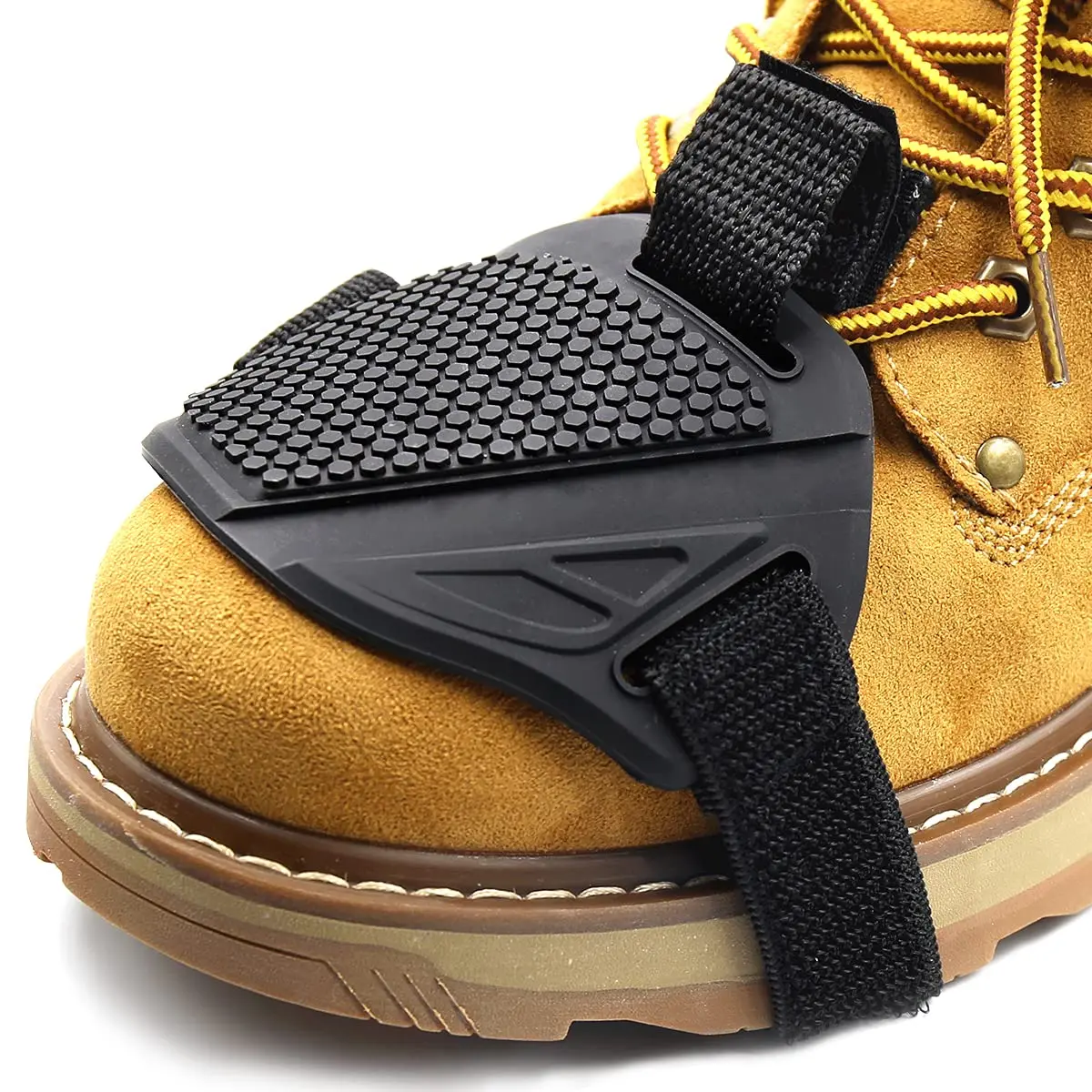 1 pair Motorcycle shift guard shoe cover pad, riding shift lever pad, honeycomb anti-slip upper protection, hanging shoe cover
1 pair Motorcycle shift guard shoe cover pad, riding shift lever pad, honeycomb anti-slip upper protection, hanging shoe cover
