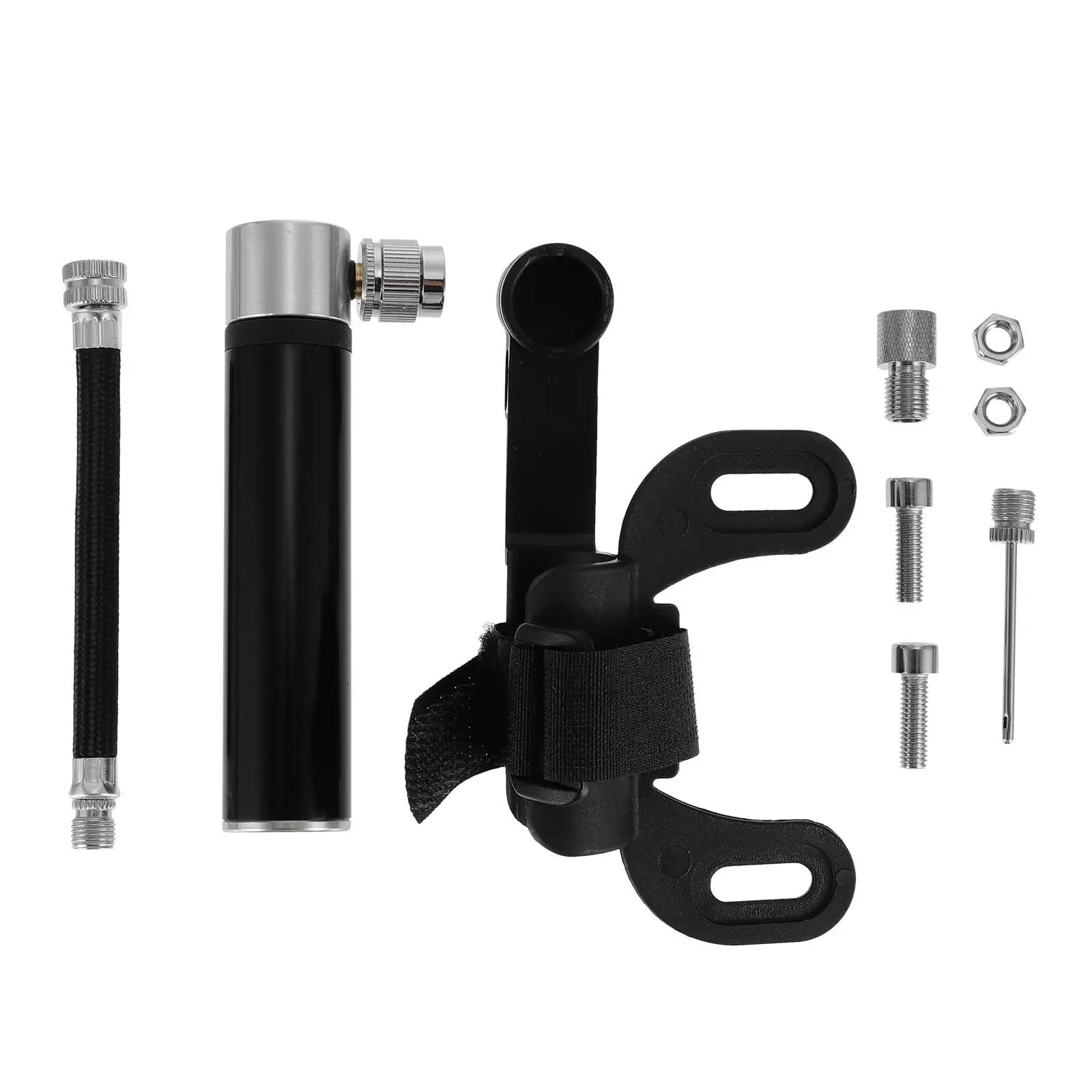 Portable 120PSI Aluminum Alloy Bike Tire Inflator Manual Pump for Tires Valve Compatible Bicycles Footballs
Portable 120PSI Aluminum Alloy Bike Tire Inflator Manual Pump for Tires Valve Compatible Bicycles Footballs