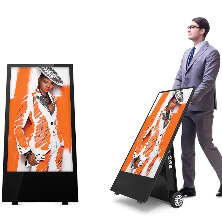 32 Inch Outdoor Moveable Lcd Digital Signage Display 1500nits Battery Powered Lcd Poster for Salons and Spas Hotels Movie
32 Inch Outdoor Moveable Lcd Digital Signage Display 1500nits Battery Powered Lcd Poster for Salons and Spas Hotels Movie