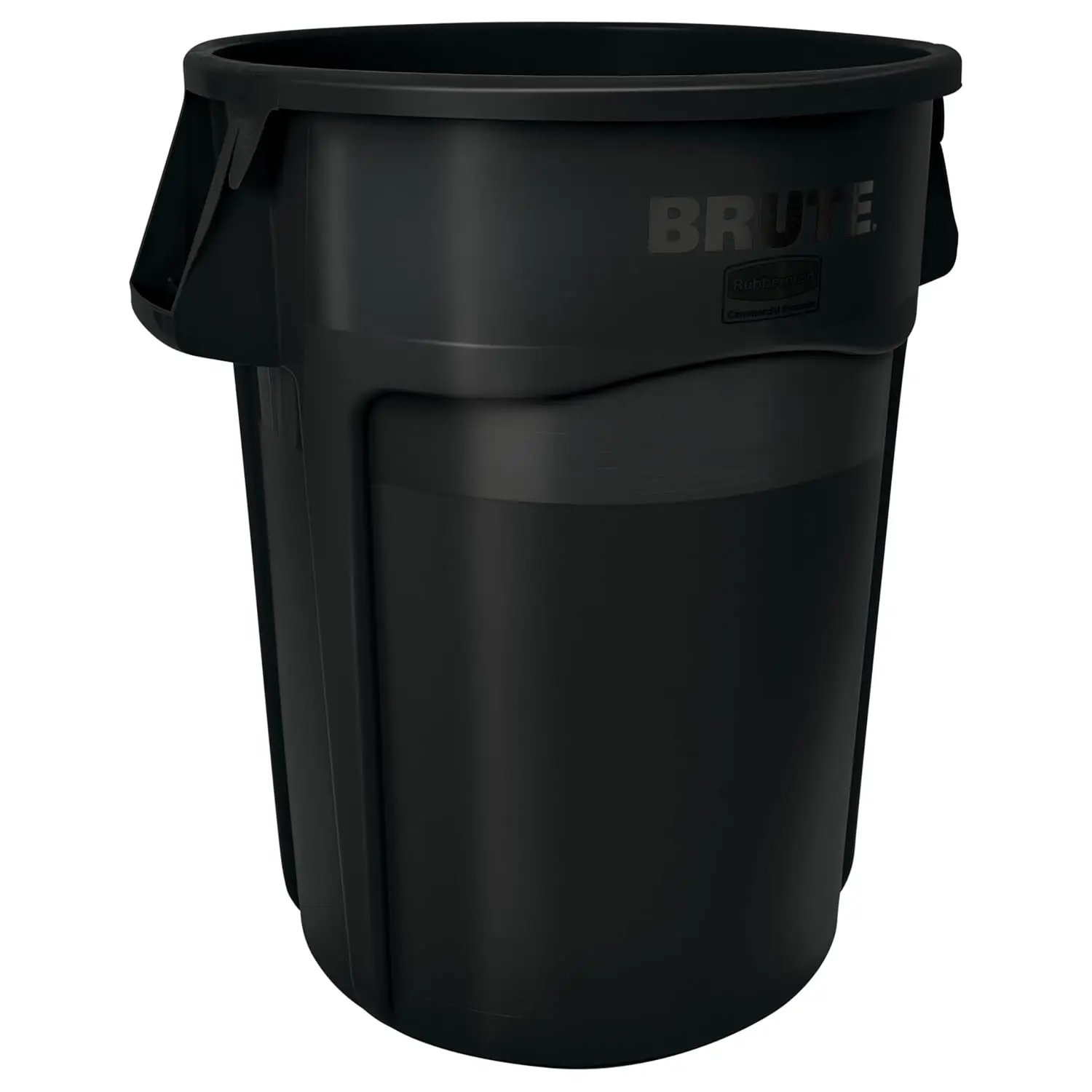 BRUTE Heavy-Duty Round Trash/Garbage Can with Venting Channels 44 Gallon Black Waste Container for Landscapers/Construction/Rest
BRUTE Heavy-Duty Round Trash/Garbage Can with Venting Channels 44 Gallon Black Waste Container for Landscapers/Construction/Rest