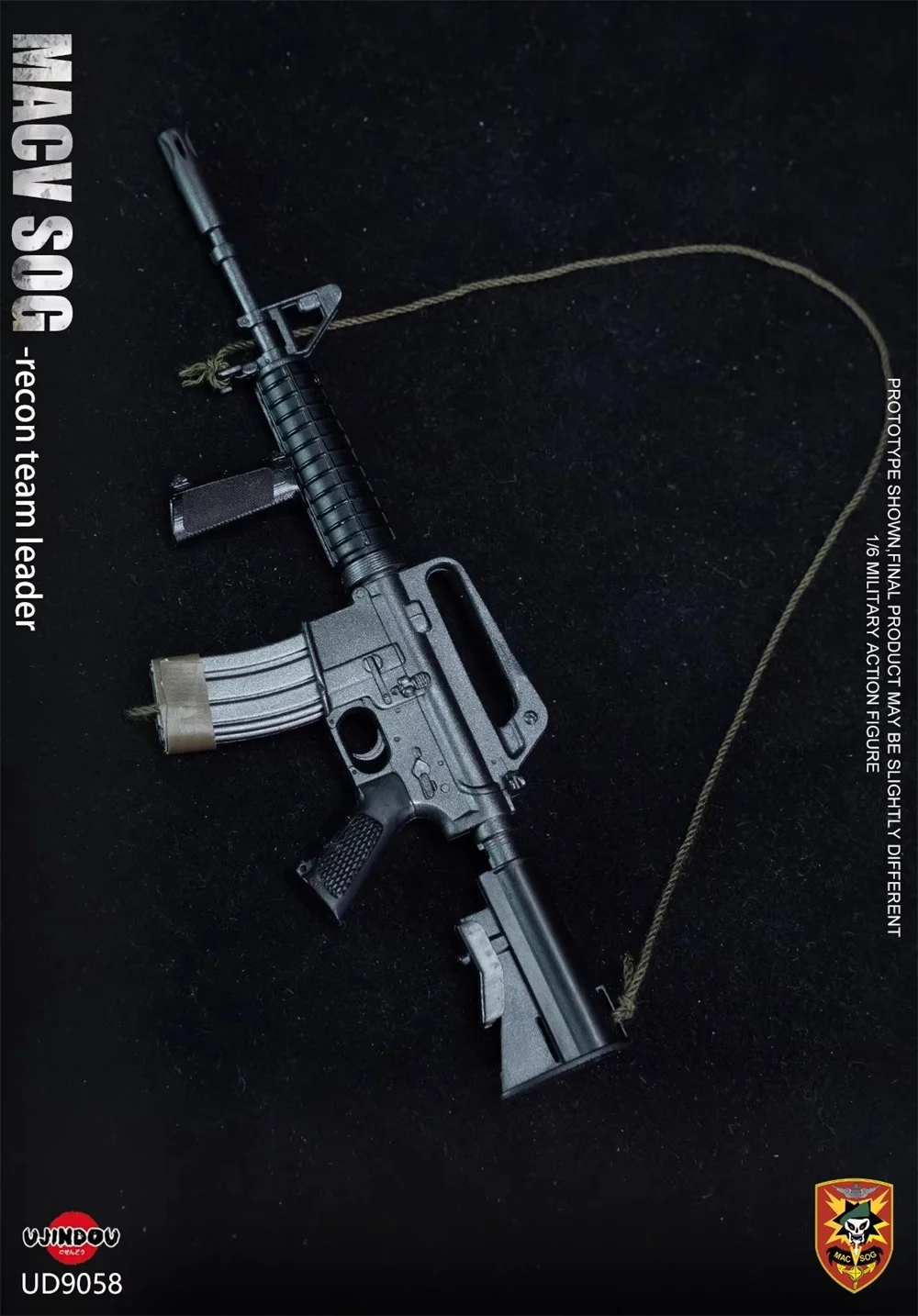 1/6 UJINDOU UD9058 The US. Soldier S O G Doll Main Weapons XM177 Clips Throw Models Accessories For 12" Figure Doll Collect DIY
1/6 UJINDOU UD9058 The US. Soldier S O G Doll Main Weapons XM177 Clips Throw Models Accessories For 12" Figure Doll Collect DIY