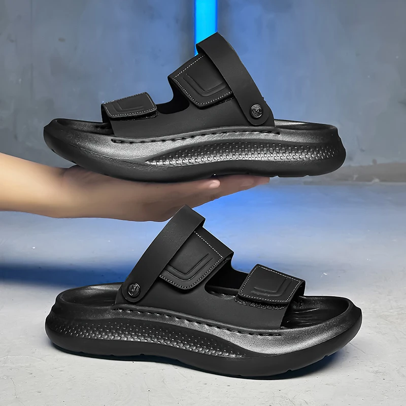 Summer Outdoor Waterproof Non Slip Men's Sandals 2026 Eva Soft Sole Platform Beach Sandles Men Thick Bottom Fishing Slippers
Summer Outdoor Waterproof Non Slip Men's Sandals 2026 Eva Soft Sole Platform Beach Sandles Men Thick Bottom Fishing Slippers