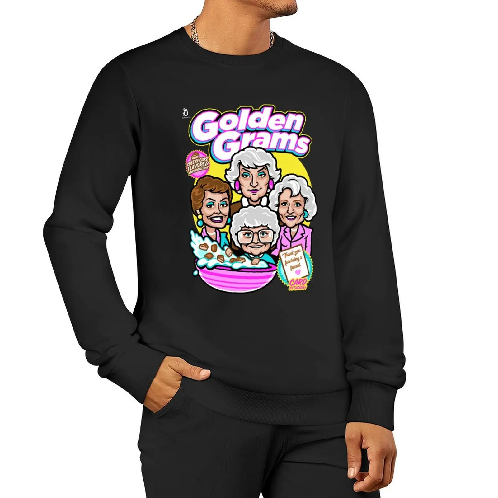 Пуловер с капюшоном Golden Grams Cereal, мужской зимний свитер, футболки с рисунком, мужская мужская одежда, спортивные костюмы, новые толстовки
Пуловер с капюшоном Golden Grams Cereal, мужской зимний свитер, футболки с рисунком, мужская мужская одежда, спортивные костюмы, новые толстовки