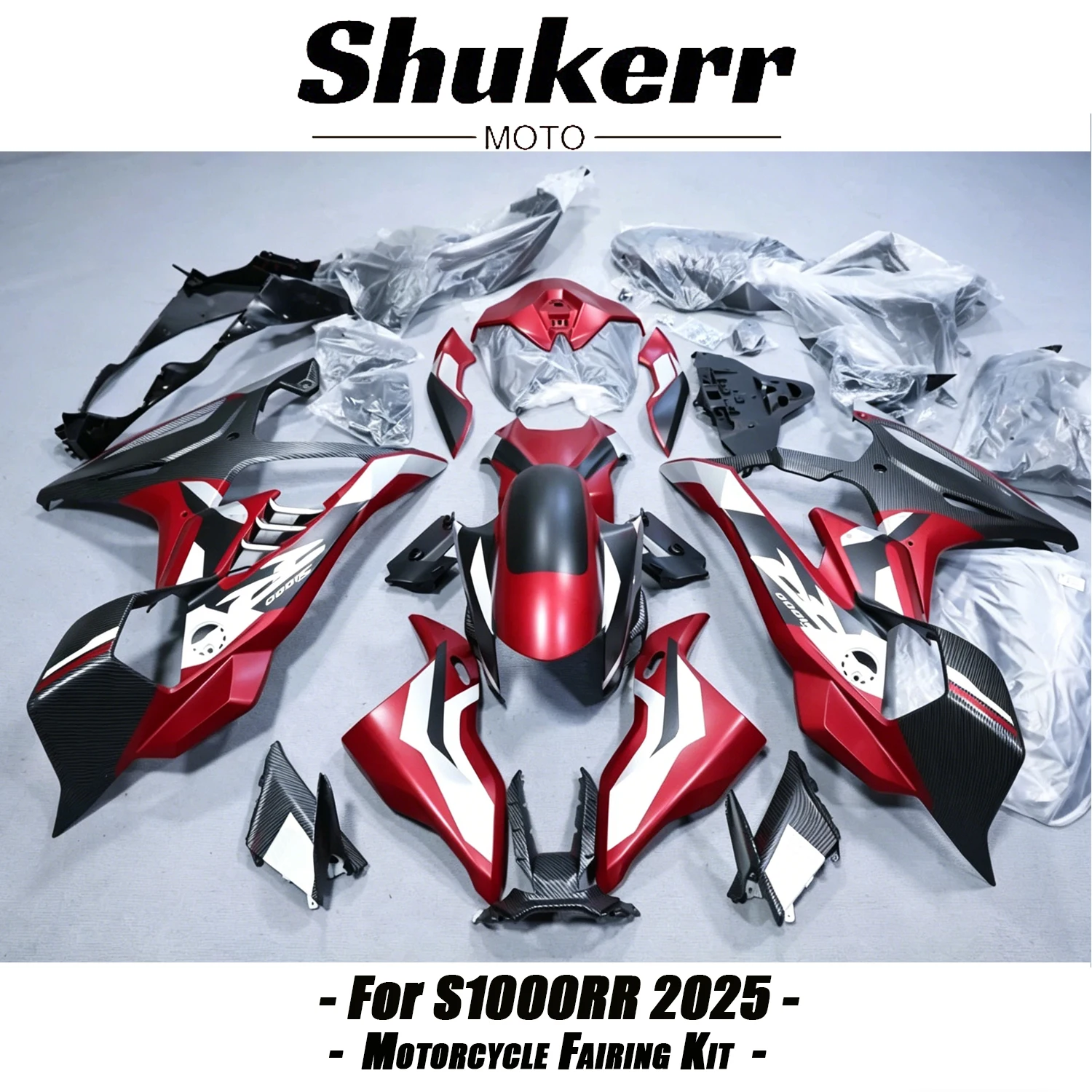 Fit for Bmw S1000Rr 2025 Carbon Fiber Motorcycle Plastics Fairing Kit Injection Mold Bodywork Panel Kit Red White Black
Fit for Bmw S1000Rr 2025 Carbon Fiber Motorcycle Plastics Fairing Kit Injection Mold Bodywork Panel Kit Red White Black