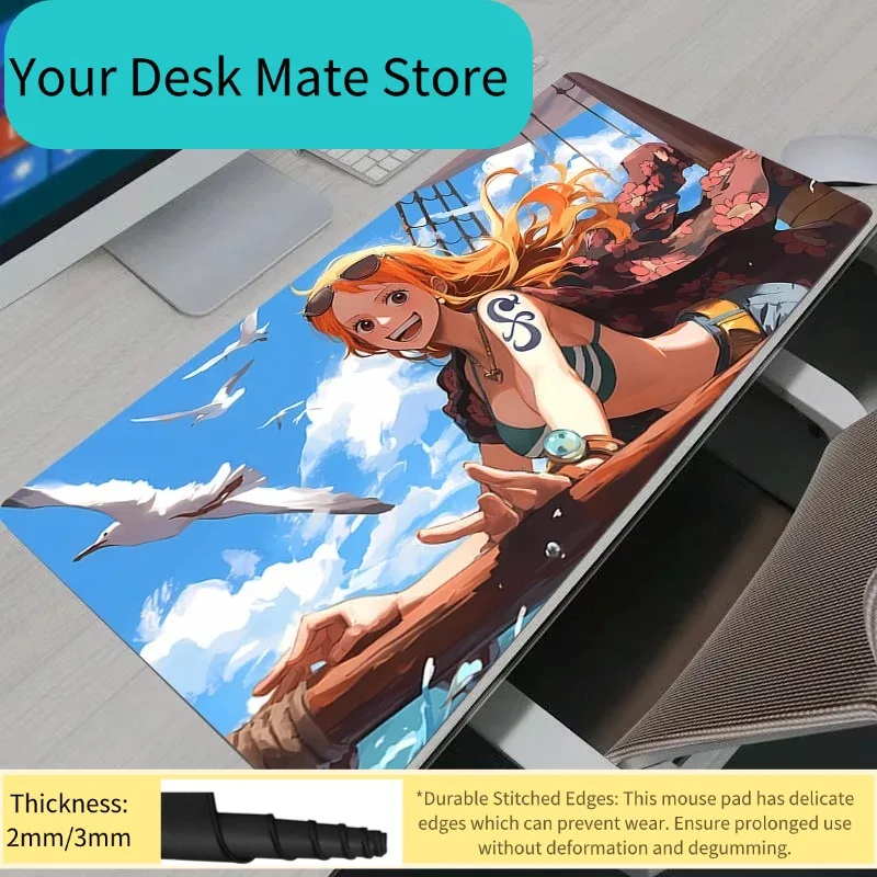 One Piece Nami Large Mouse Pad Gamer Computer Desk Mat Modern Table Keyboard Mousepads Laptop Carpet XXL Gaming Mousepad
One Piece Nami Large Mouse Pad Gamer Computer Desk Mat Modern Table Keyboard Mousepads Laptop Carpet XXL Gaming Mousepad