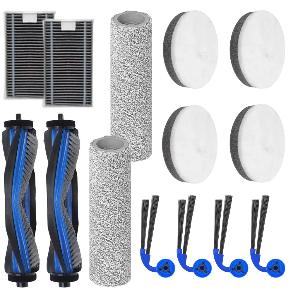 Main Side Brush Roller Mop HEPA Filter With Sponge Filter Kit For ECOVACS For Deebot For X12 For OmniCyclone Robot Vacuum Parts
Main Side Brush Roller Mop HEPA Filter With Sponge Filter Kit For ECOVACS For Deebot For X12 For OmniCyclone Robot Vacuum Parts