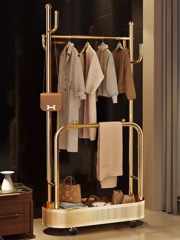 Indoor Bedroom Free-standing Clothes Hanger Mobile Laundry Drng Ra Simple Clothing Coat Stand Nordic Sle Carbon Steel
Indoor Bedroom Free-standing Clothes Hanger Mobile Laundry Drng Ra Simple Clothing Coat Stand Nordic Sle Carbon Steel