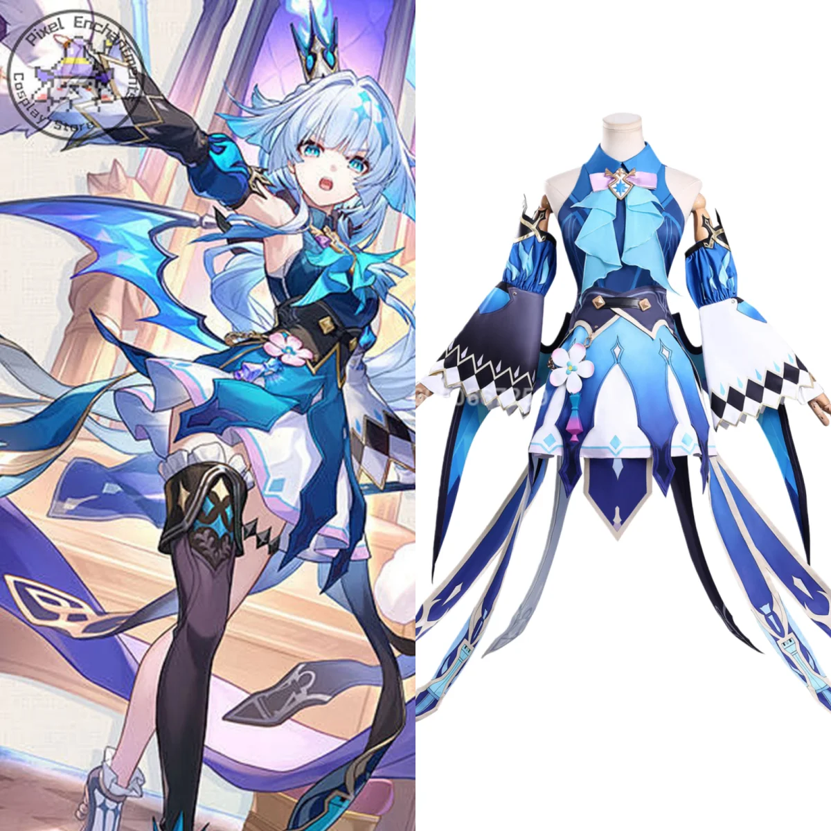 Hot Game Honkai: Star Rail Qlipoth Cosplay Costume Anime Cerydra Sexy Dress Set Popular Roleplay Wig Comic Con Halloween Party
Hot Game Honkai: Star Rail Qlipoth Cosplay Costume Anime Cerydra Sexy Dress Set Popular Roleplay Wig Comic Con Halloween Party