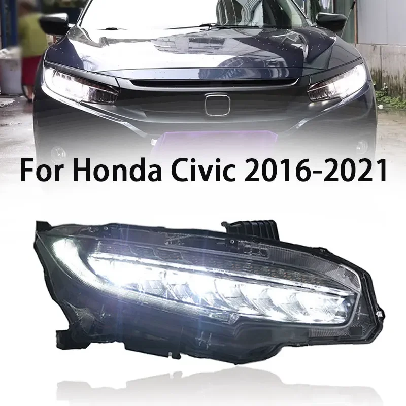 Car Head Lamp for Honda Civic X Head Light 2016-2021 Honda Civic 10th Gen Headlamp LED DRL Turn Signal High Beam Projector Len
Car Head Lamp for Honda Civic X Head Light 2016-2021 Honda Civic 10th Gen Headlamp LED DRL Turn Signal High Beam Projector Len
