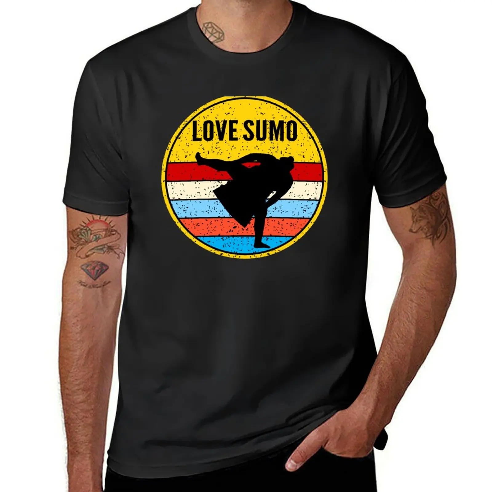 Футболка Love Sumo мужская хлопковая, аниме одежда, индивидуальный дизайн, цвет черный
Футболка Love Sumo мужская хлопковая, аниме одежда, индивидуальный дизайн, цвет черный