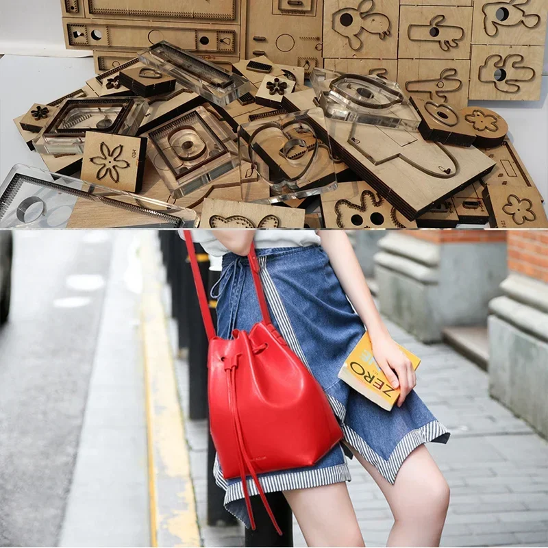 Japanese steel tool die hand leather bucket bag cross bag knife die hand leather tool die 
Japanese steel tool die hand leather bucket bag cross bag knife die hand leather tool die