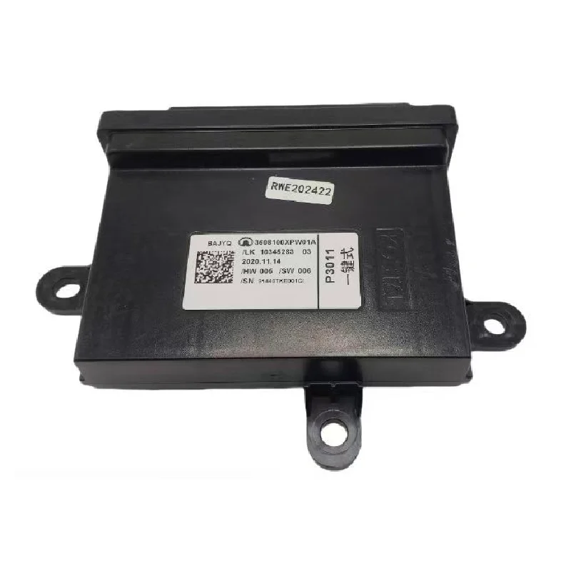 3608100XPW01A Keyless Entry and Start Controller for Great Wall POER
3608100XPW01A Keyless Entry and Start Controller for Great Wall POER