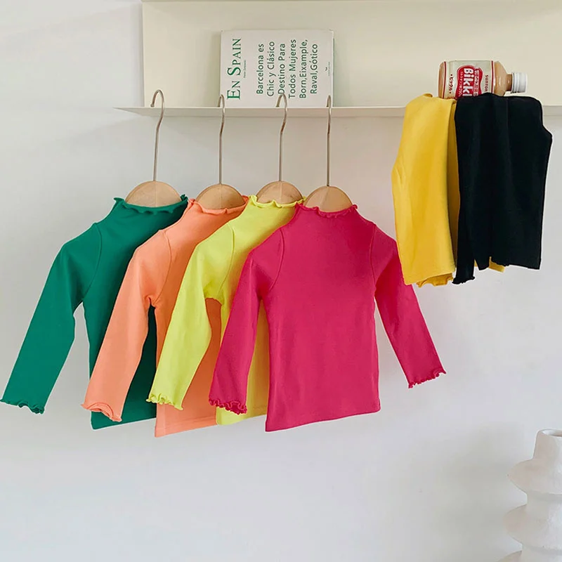 Baby Girls Long Sleeved T-shirt Kids Solid Top Tees Toddler Cotton Pullover 2024 Spring Fall Children's Clothes Korean Style
Baby Girls Long Sleeved T-shirt Kids Solid Top Tees Toddler Cotton Pullover 2024 Spring Fall Children's Clothes Korean Style