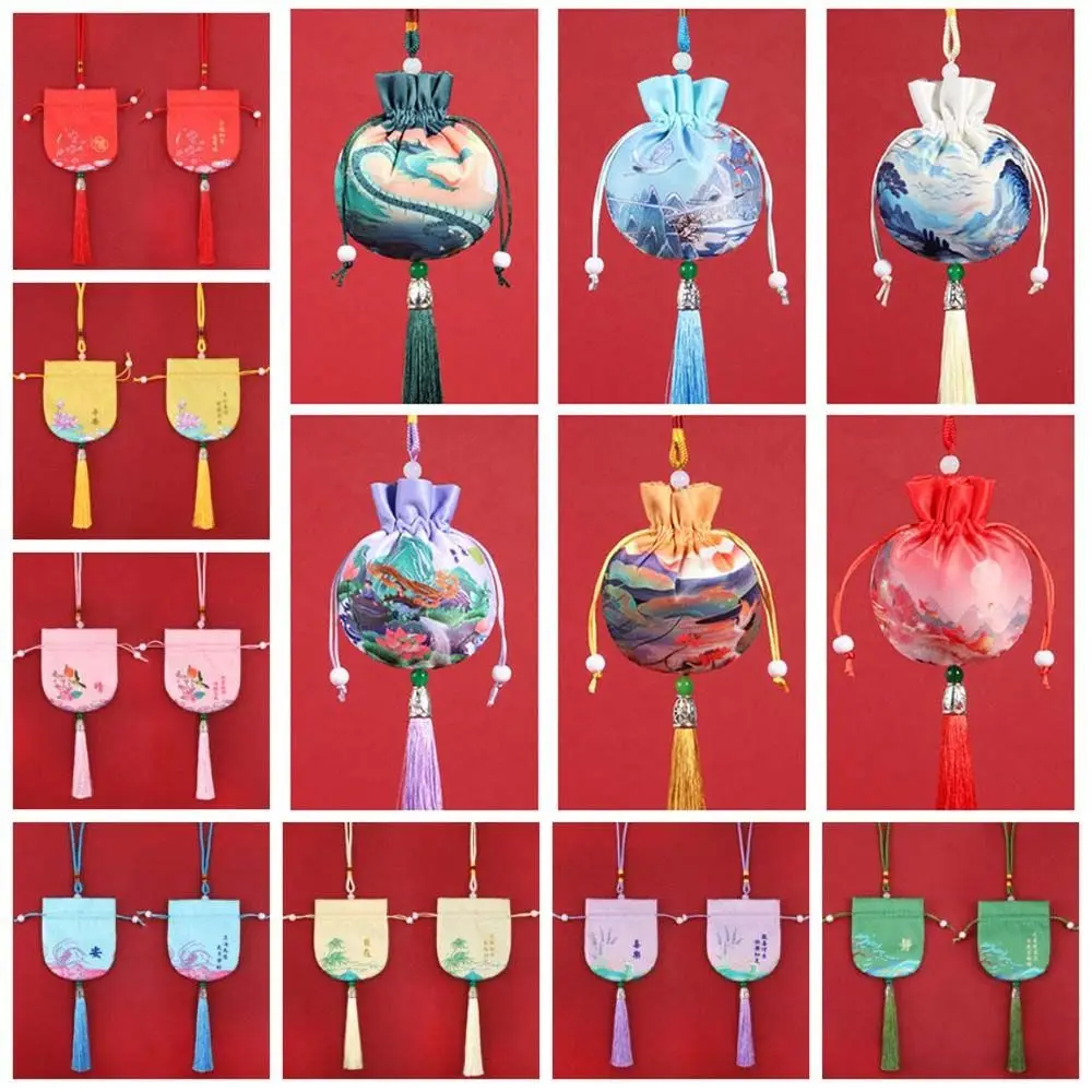 Chinese Style Sachet Women Fashion Retro Pattern Pouch Decoration Brocade Ethnic Style Jewelry Bags
Chinese Style Sachet Women Fashion Retro Pattern Pouch Decoration Brocade Ethnic Style Jewelry Bags