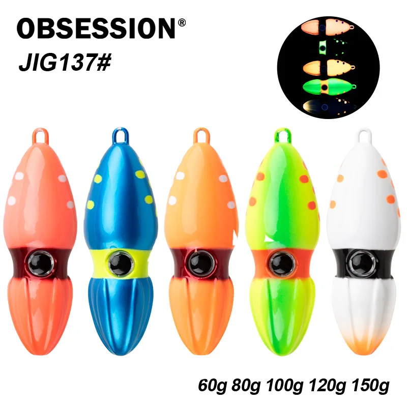 OBSESSION J137 Gourd Inferno Moon Bait 60g 80g 100g 120g 150g UV Biomimetic Jigging Lure Shaped Sinking Fishing Metal Jig Bait
OBSESSION J137 Gourd Inferno Moon Bait 60g 80g 100g 120g 150g UV Biomimetic Jigging Lure Shaped Sinking Fishing Metal Jig Bait