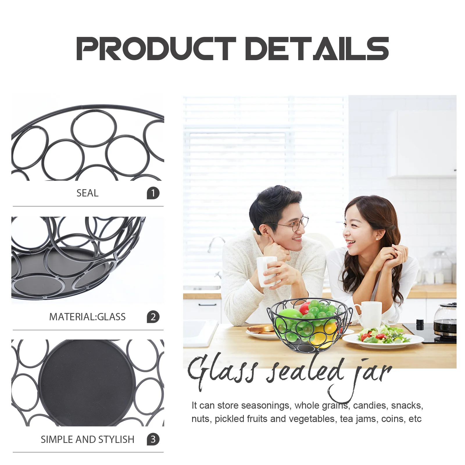 Premium Iron Kitchen Storage Basket Large Bowl Vegetable Container Stable Structure Easy to Clean Stylish Decor
Premium Iron Kitchen Storage Basket Large Bowl Vegetable Container Stable Structure Easy to Clean Stylish Decor