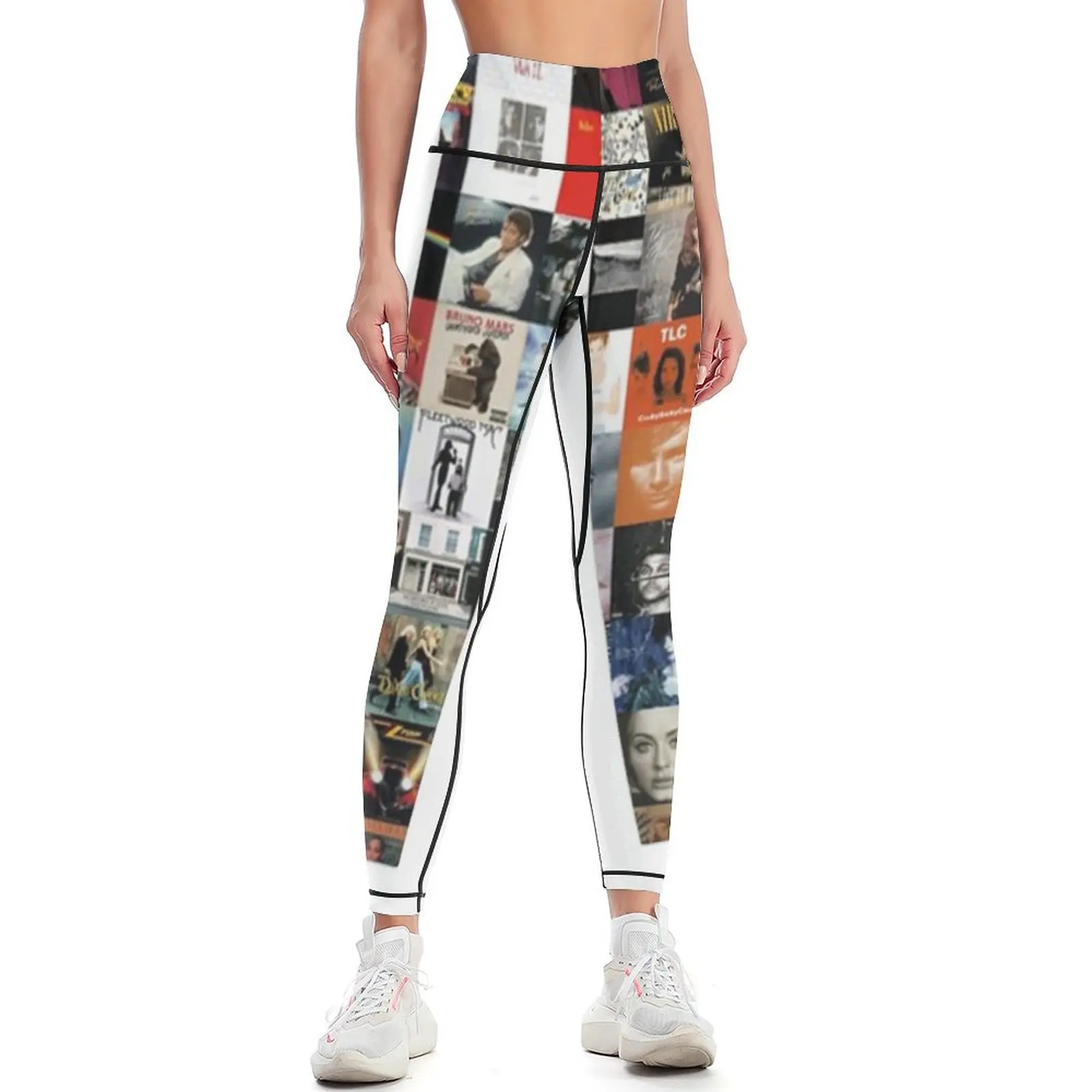 Pop Album Cover Collage Leggings harem pants sport set gym womans sport pants Womens Leggings 
Pop Album Cover Collage Leggings harem pants sport set gym womans sport pants Womens Leggings