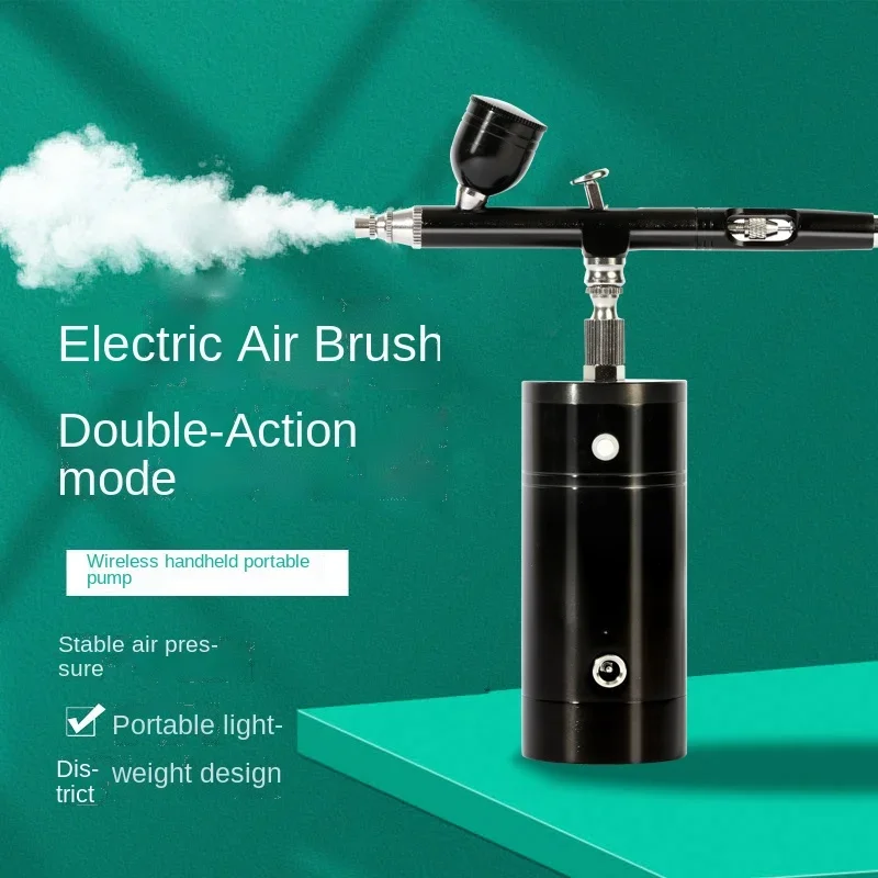 Portable Rechargeable Handheld Air Pump Airbrush Mini Action Airbrush Compressor Cake Art Craft Model Paint Spraying Hobby 0.3mm
Portable Rechargeable Handheld Air Pump Airbrush Mini Action Airbrush Compressor Cake Art Craft Model Paint Spraying Hobby 0.3mm