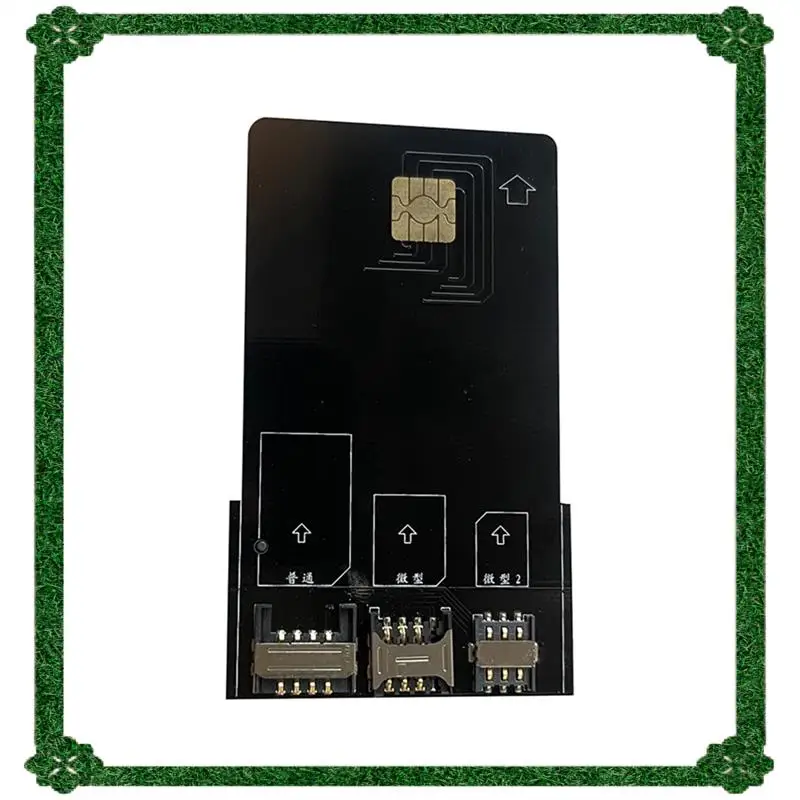 24-Hour Delivery Riser Card SIM Card Converter To Smartcard IC For Standard Micro SIM Card And Nano Sim Card
24-Hour Delivery Riser Card SIM Card Converter To Smartcard IC For Standard Micro SIM Card And Nano Sim Card