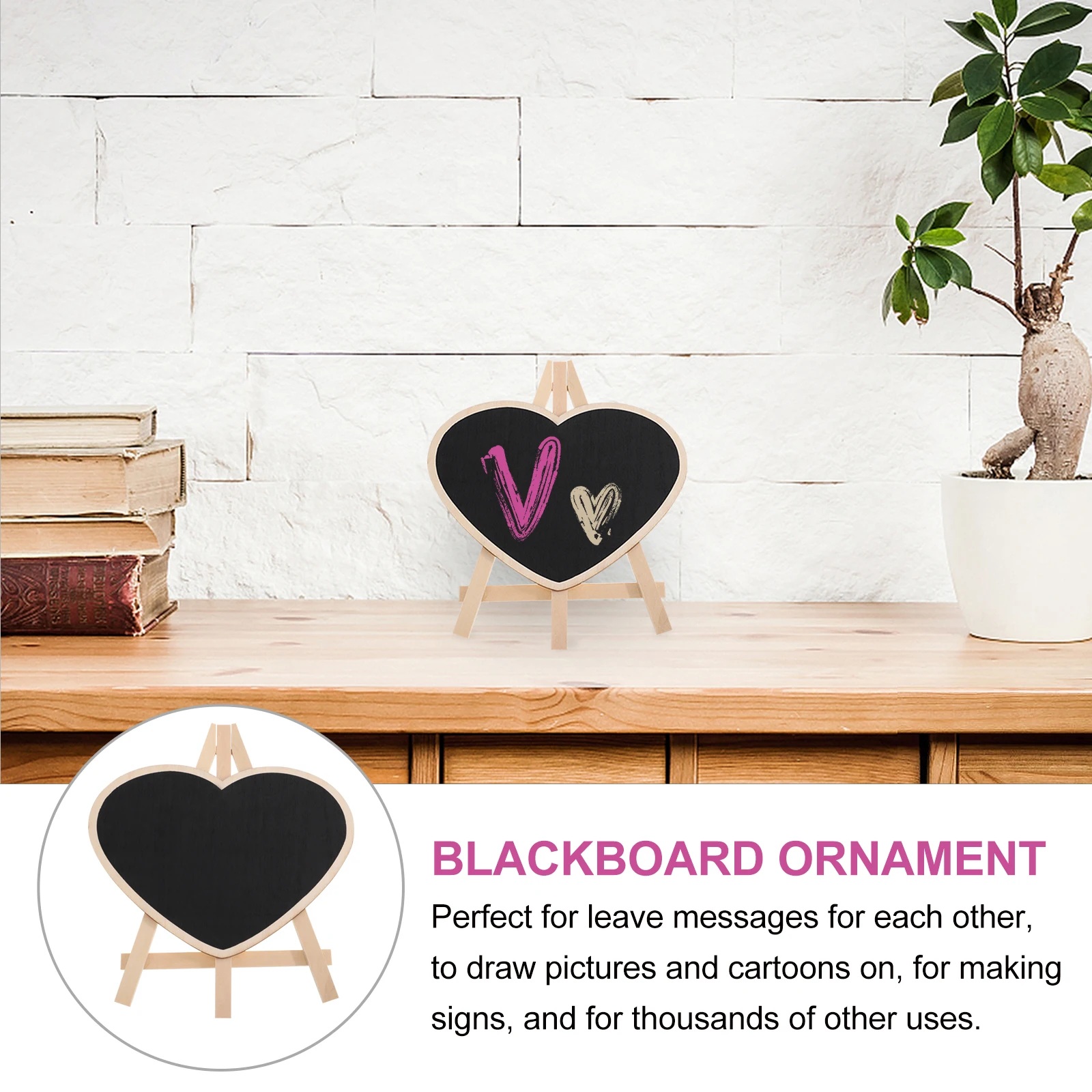 5Pcs Mini Easel Reusable Home Office Writing Decor Memo Blackboard Wedding Party Memo Blackboard nament Signs Display
5Pcs Mini Easel Reusable Home Office Writing Decor Memo Blackboard Wedding Party Memo Blackboard nament Signs Display